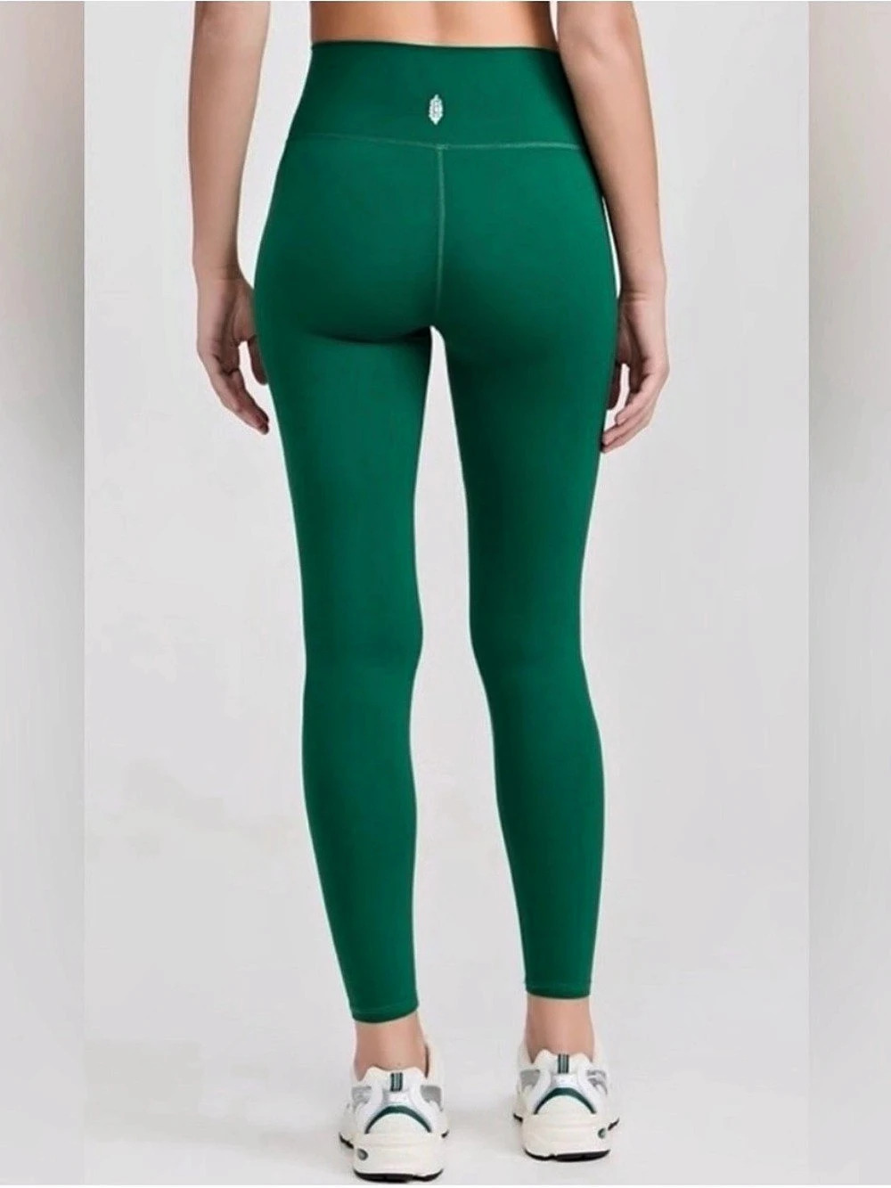 Free People Never Better Tight Heritage Green Leggings Size Medium NWT